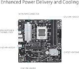 ASUS Prime A620M-A-CSM AM5 Ryzen 7000 mATX DDR5 PCIe 4.0 2xM.2 DP HDMI USB-C view 2