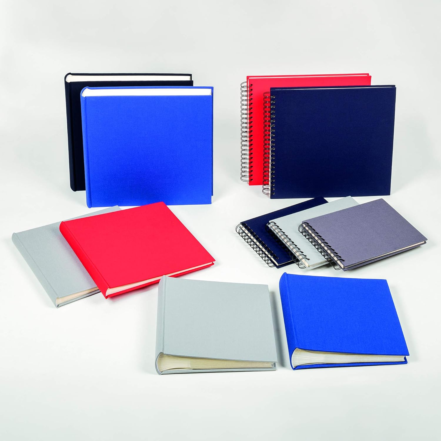 walther Design Photo Album Anthracite-Dark Grey 30 x 30 cm Linen, Cloth FA-508-T, Charcoal - Image 3