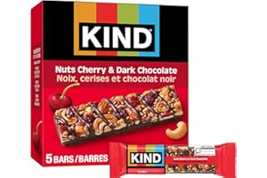 KIND Healthy Snacks Bars, Nuts Cherry & Dark Chocolate, Gluten Free, 5 Count