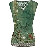 Zeagoo Tank Top for Women Trendy Going Out Tops Sleeveless Shirts Ruched Business Casual Basic Tunic Tops