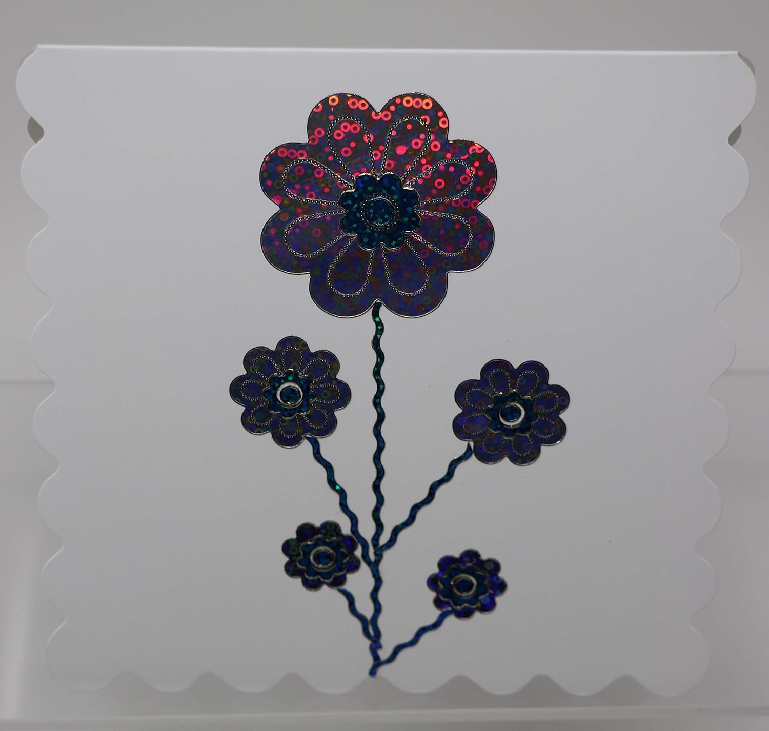 Peel Off Stickers in Holographic Party Style 2, Multicoloured - Image 3