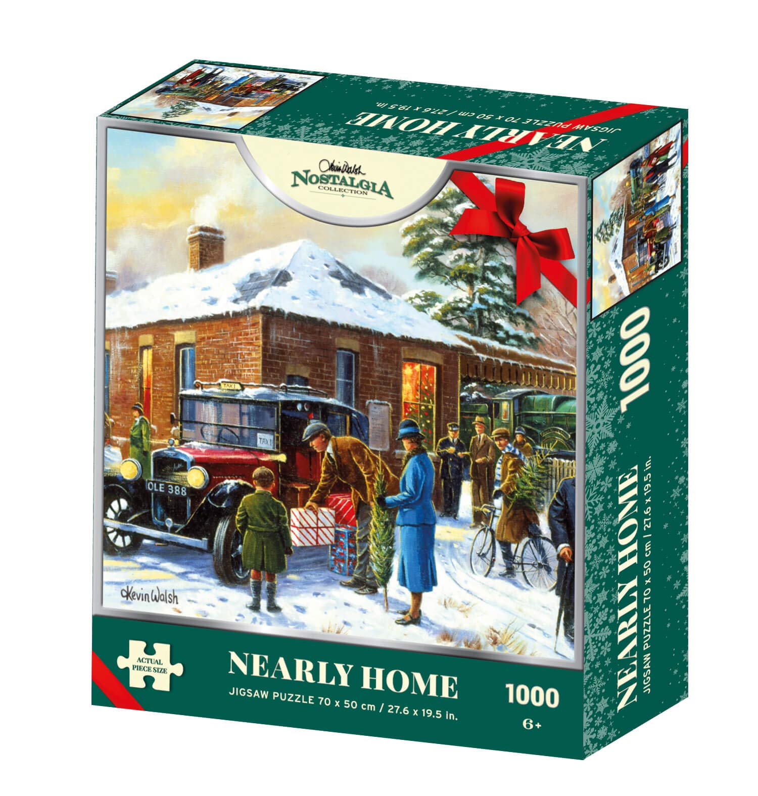 Kevin Walsh Christmas Collection Nearly Home 1000 Piece Jigsaw Puzzle