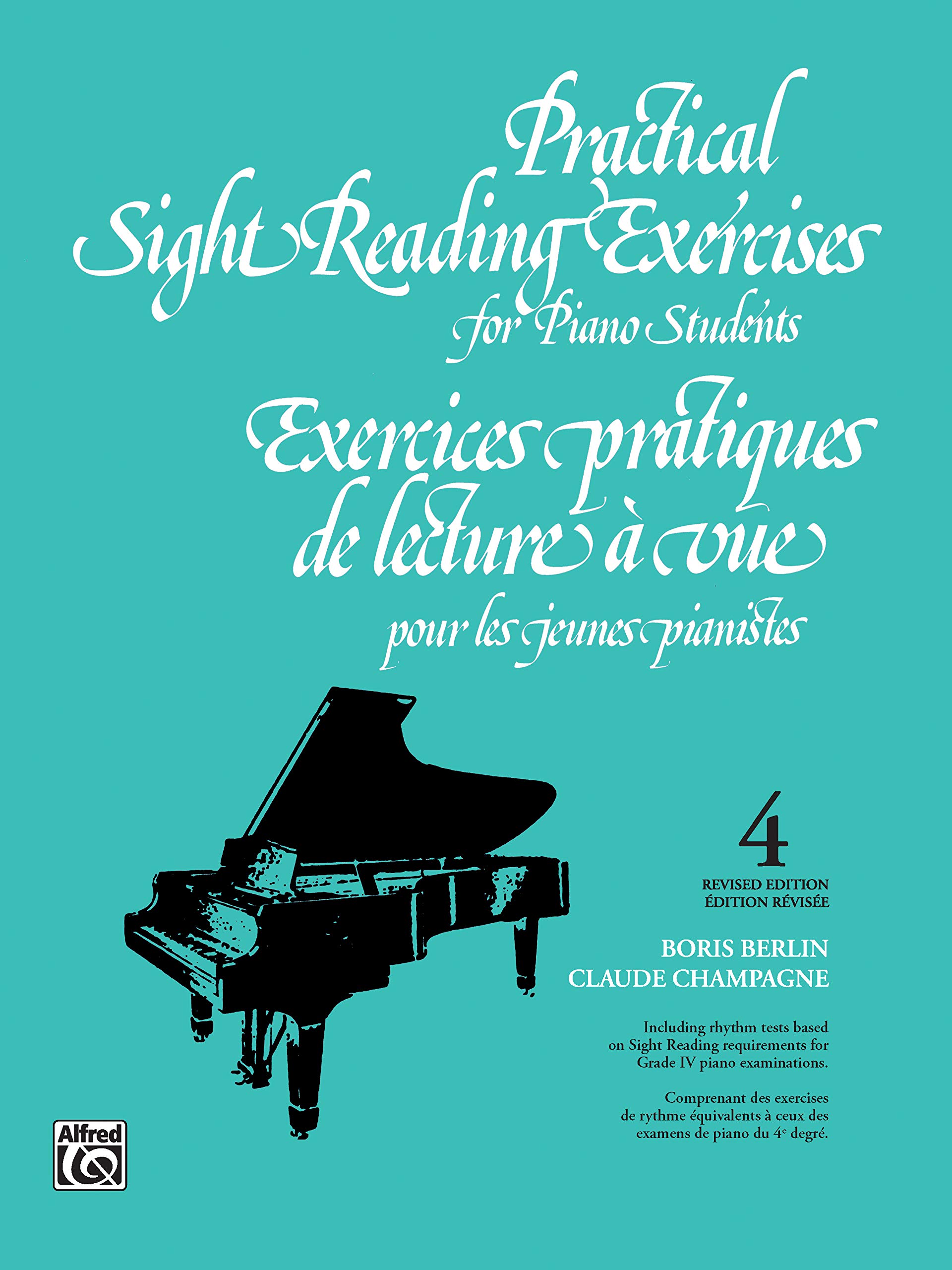 Sight Reading Exercises for Piano Students-Bk 4