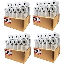 32 Rolls- 3 1/8" X 230' Thermal Paper Rolls For Cash Register POS BPA Free