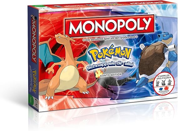 Winning Moves - Juego de Tablero Monopoly Pokémon (WIN44116): Amazon.es: Juguetes y juegos