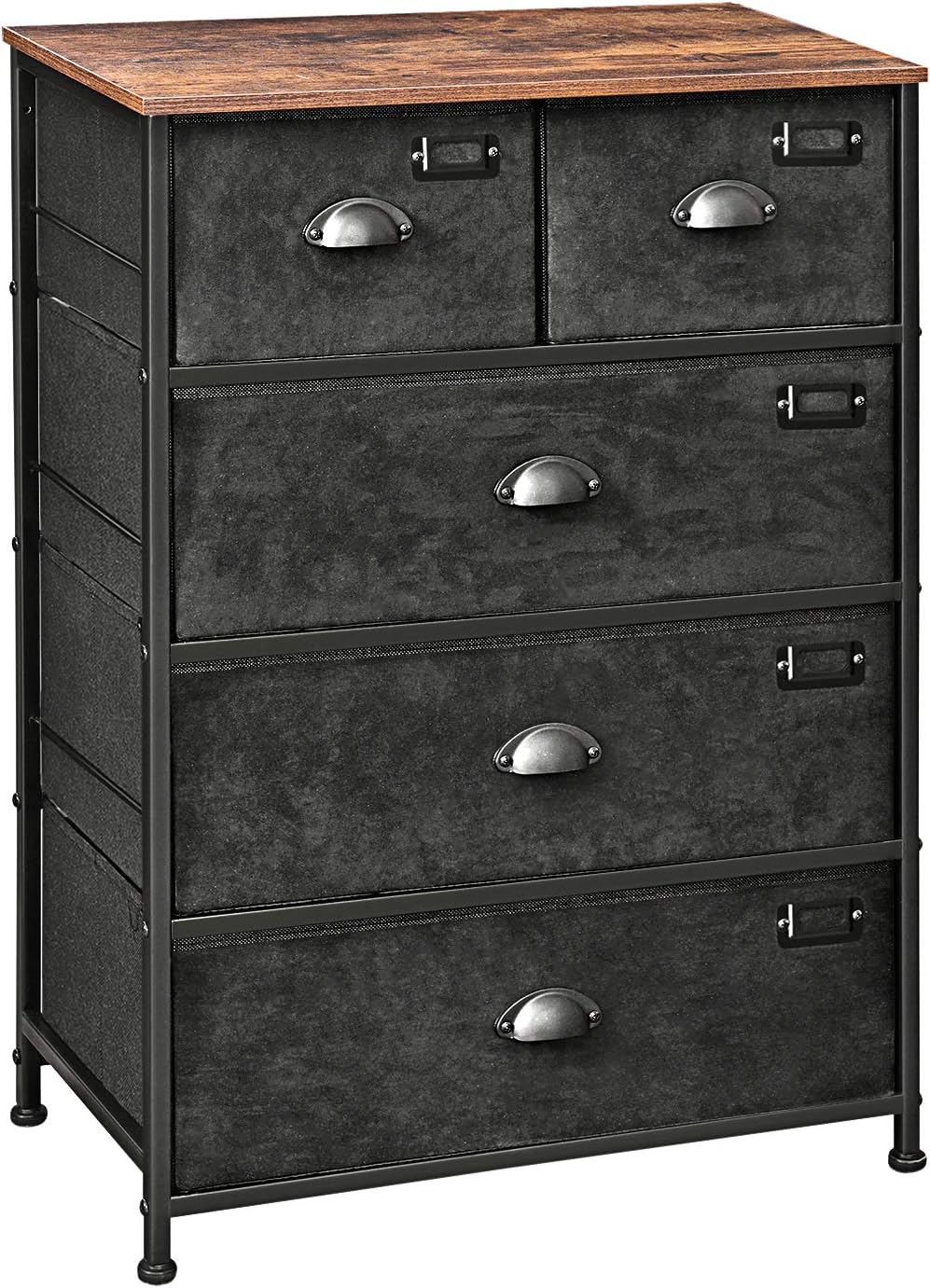 black nursery dresser