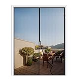 MAGZO Magnetic Screen Door Fit Door Size 70 x 79