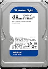 WD Blue 8TB 3.5 Inch Internal Hard Drive 5400 RPM SATA 6 Gb/s 256MB view 2
