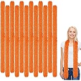 Xtinmee 12 Pcs Feather Boas Artificial Fluffy Boas for Party Bulk Color Feather Scarf for Women Christmas Tea Party