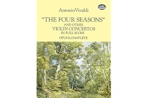 The Four Seasons and Other Violin Concertos in Full Score: Opus 8, Complete