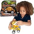 Deluxebase Convertimal Cars Tiger from Battery-Free 2-in-1 Transforming Vehicle Toy with Animal Head, Fun Robot Racer, Great Gifts and Party Favor for Kids.