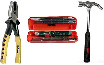 Ketsy 603 Home Tool Kit (8 Tools - 1 Set)