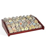 DecoWoodo Challenge Coin Display Holder, 12 Rows