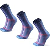DANISH ENDURANCE Ultra-Comfort Crew Running Socks, Performance Socks, Men & Women - 3 or 5 Pack