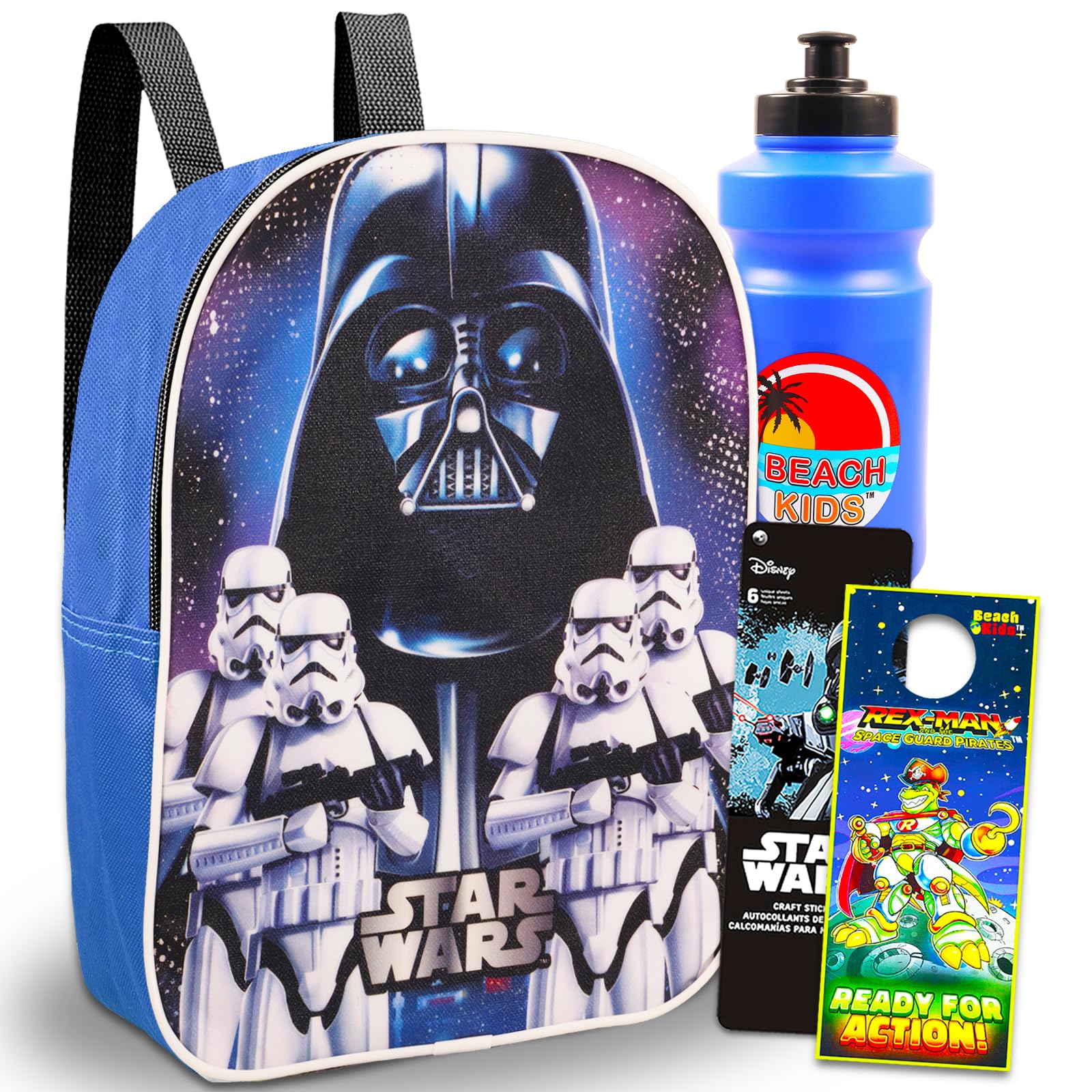 Photo 1 of ***Only Backpack***
Star Wars Mini Backpack Set for Kids - Bundle with 11” Darth Vader Backpack, Water Bottle, Stickers, More | Darth Vader School Backpack