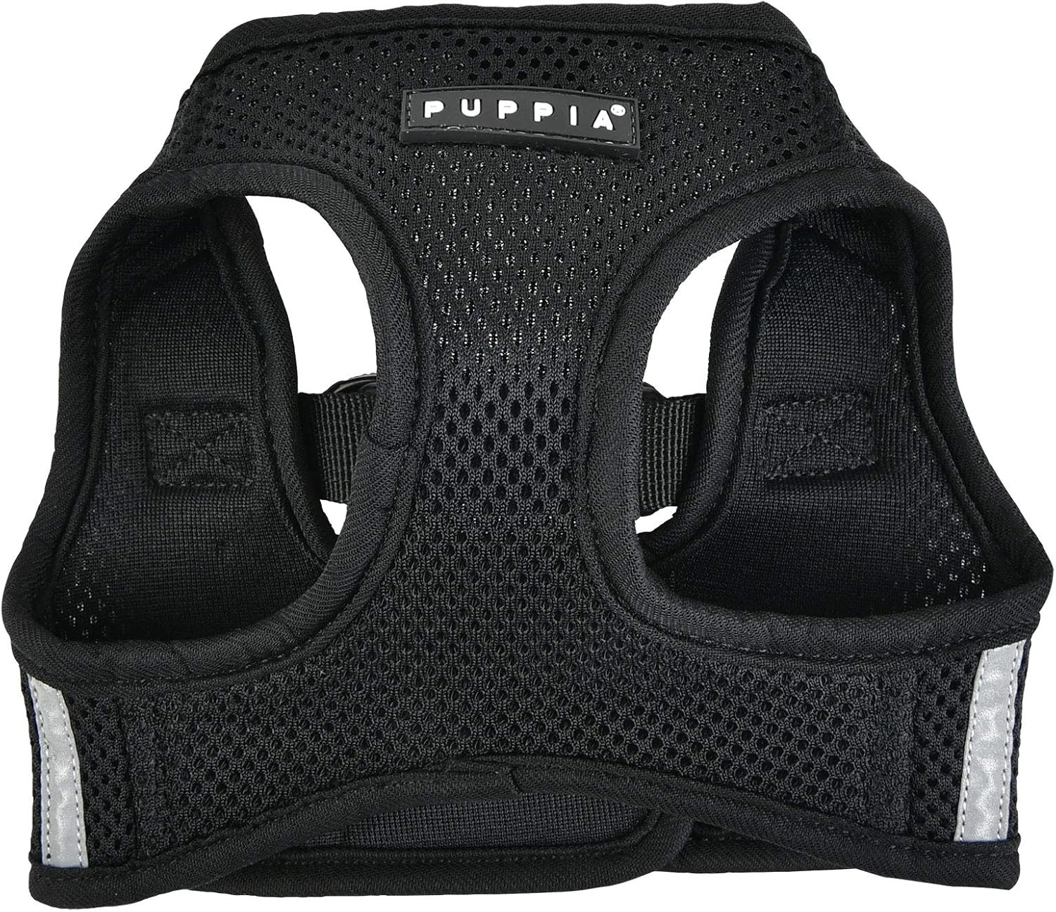 Puppia Dog Harness, Pro Soft Vest, Black, M - Image 4
