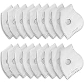BASE CAMP Activated Carbon Replacement Filters Only for M PRO, M Plus or M Cross Mask,N Plus Mask (18 Pack)