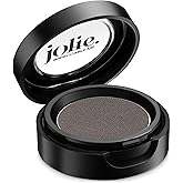 Jolie Cosmetics Powder Pressed Pearl Shimmer Eyeshadows - Cruelty Free, Vegan, Single Pan Eyeshadow 1.48g Smokey Eyes (Taupe)