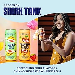 wildwonder Sparkling Probiotic Drink 12pk, For Gut