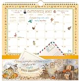 2027 Wall Calendar - 2027 Calendar with Pockets, 12 Unique Pastoral Designs | Jan. 2027 - Dec. 2027, 2027 Calendar with Quotes, 11.2'' x 11.2'', Monthly Hanging Calendar for Home Office &amp; School