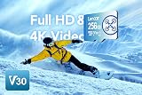 Lexar Fly 256GB Micro SD Card microSDXC UHS-I 160MB/s U3 V30 A2 DJI Camera view 3