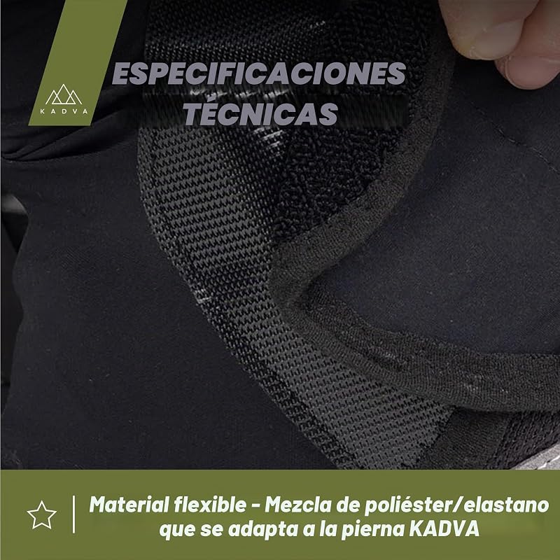 Nego Polainas de Nieve, Adultos Unisex, Negro, Talla única