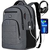 kadilong School Backpacks for Men Teen Boys,Laptop Backpack Schoolbag College Bookbag Back Pack Computer Bag for Work Business Middle High School with USB Port