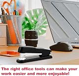 ASNOMY Heavy Duty Stapler 50 Sheet + 1000 Staples 24/6mm Black view 5