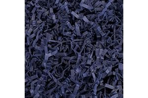 MagicWater Supply - 2 LB - Navy Blue - Crinkle Cut Paper Shred Filler great for Gift Wrapping, Basket Filling, Birthdays, Weddings, Anniversaries