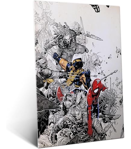 Amazon.com: Displate Official Marvel Metal Poster Magnetic