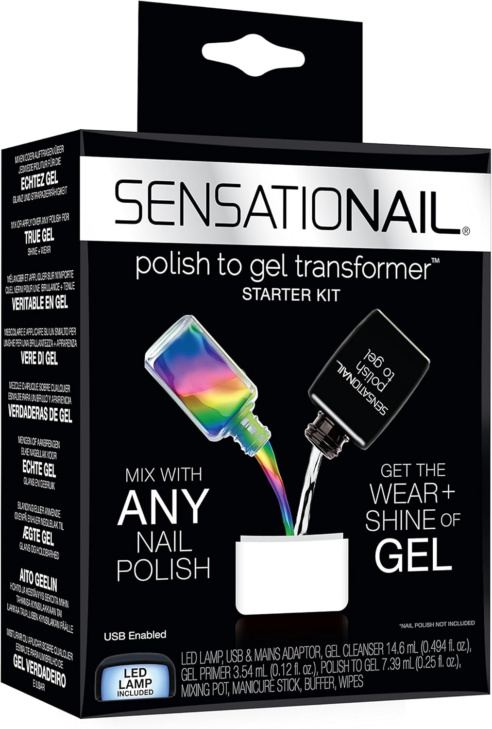 SensatioNail Polish to Gel Nail Polish 