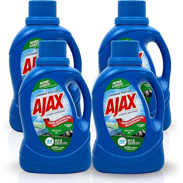Amazon.com: Ajax 5-in-1 Fusion Liquid Laundry Detergent – Totally