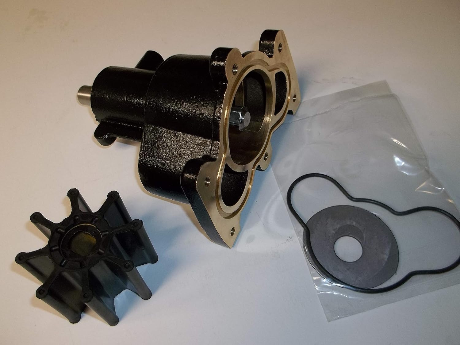 RPS Mercruiser Sea Water Pump Impeller raw Belt Driven