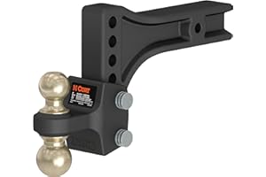 Aries Automotive 45937: 2.5" Hd Wd Adj Mount Dual Ball