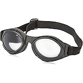 Rule BA2C31AC Bobster Bugeye 2 Interchangeable Goggles, Black Frame/3 Lenses (Smoked, Amber and Clear)