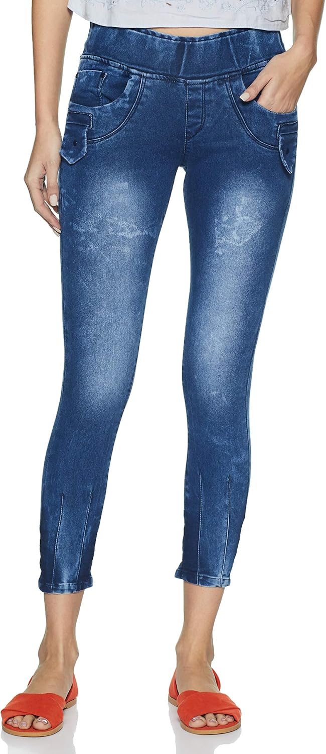 Slvete Women's Denim Slim Fit Jeans