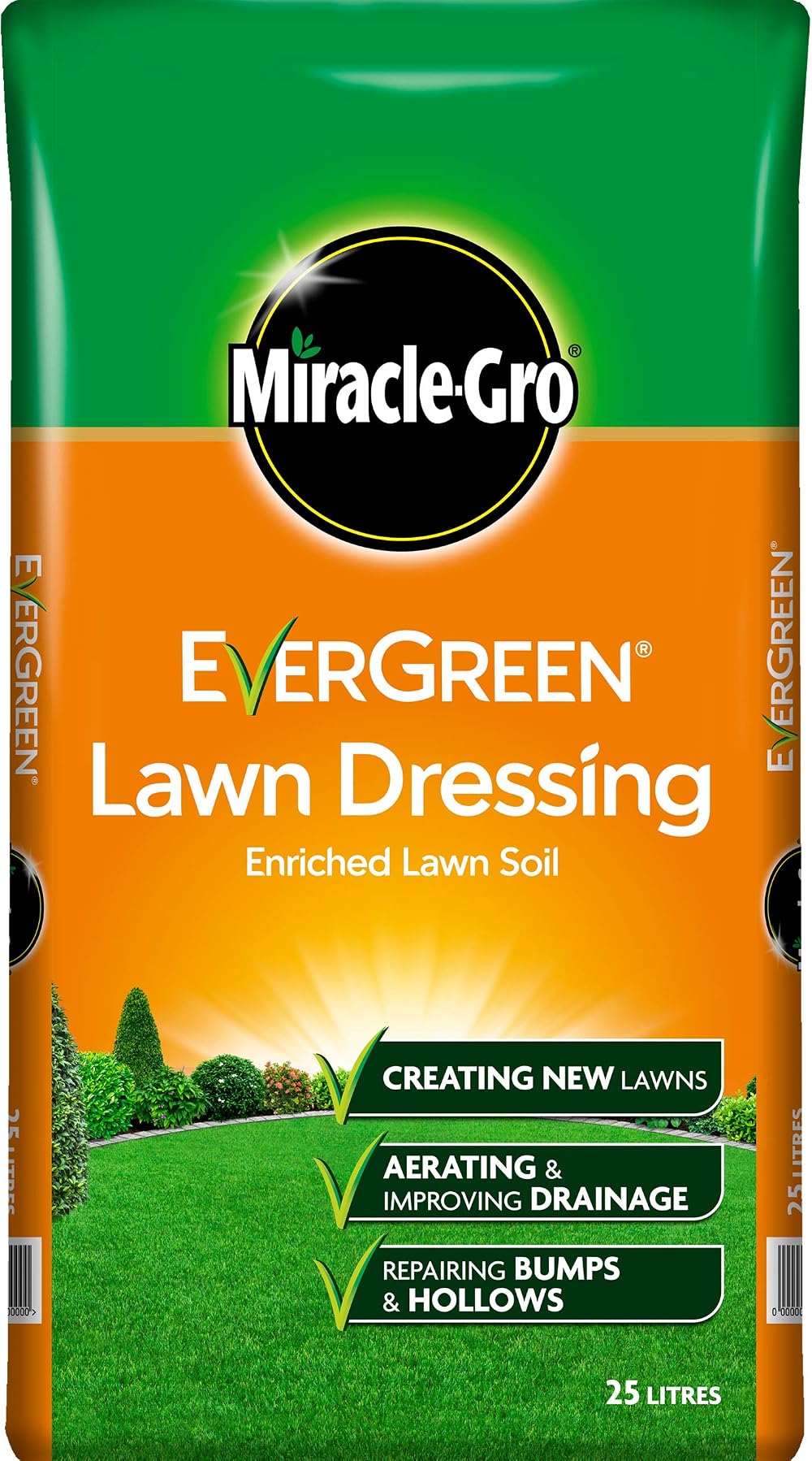 Miracle-Gro Evergreen Lawn Dressing 25L - Turf Establishment & Repair