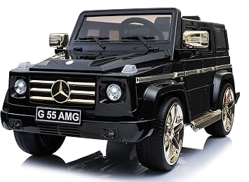 Mercedes Benz G55 Amg 12v Childrens Powered Ride On Car Black
