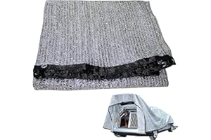homwowo Aluminum Foil Car Cover Yard Sunshade Net Car Towel Reflector Cover Blocking 80 Ultraviolet Garden Greenhouse Rooftop