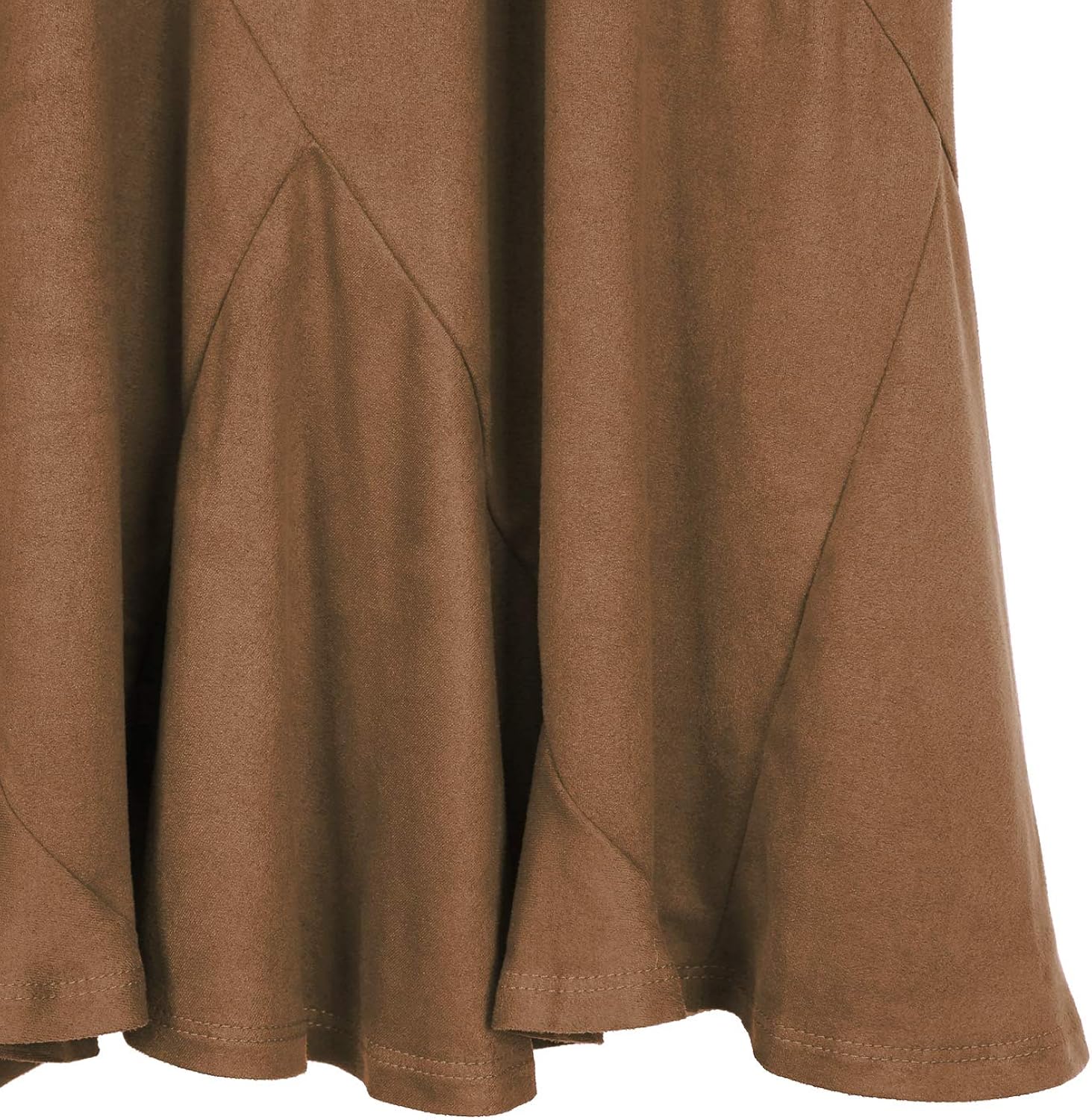 Urban CoCo Women's Vintage Elastic Waist A-Line Long Midi Skirt at  Women’s Clothing store