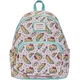 Loungefly x Sanrio Hello Kitty Burger AOP Mini Backpack