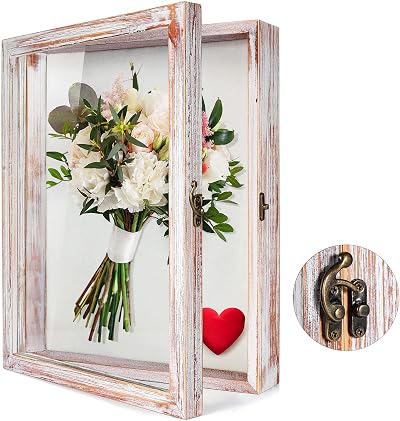 TJ.MOREE 11x14 Shadow Box Frame with Glass Door Deep Display Case