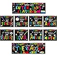 chiazllta Classroom Decorations Bulletin Board Poster Banner Set Classroom Party Supplies for Kindergarten Pre-School Primary High School(When You enter Classroom)