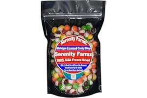 Serenity Farmz Freeze Dried Eco Puff Candy Hand Crafted Small Farm 3 oz Packaging May Vary