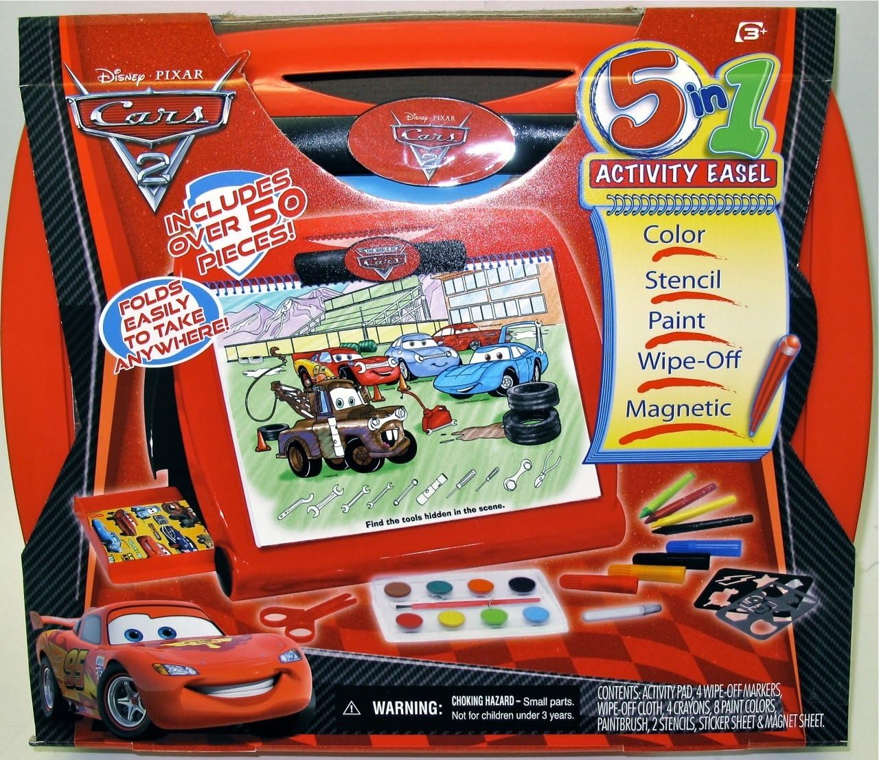 disney cars easel