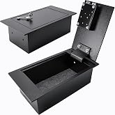 Barska 0.22 Cu. Ft. Hidden Floor Safe with Key Lock Solid Steel Construction, Concealed Design, Dual Locking Bolts Secure Storage for Home, Business, Jewelry, Cash &amp; Valuables