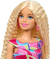 Barbie Fashionistas Doll 223 Blonde Hair Totally Hair-Inspired Dress view 3