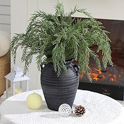 Giegxin 6 Pcs Christmas Artificial Cedar Branches