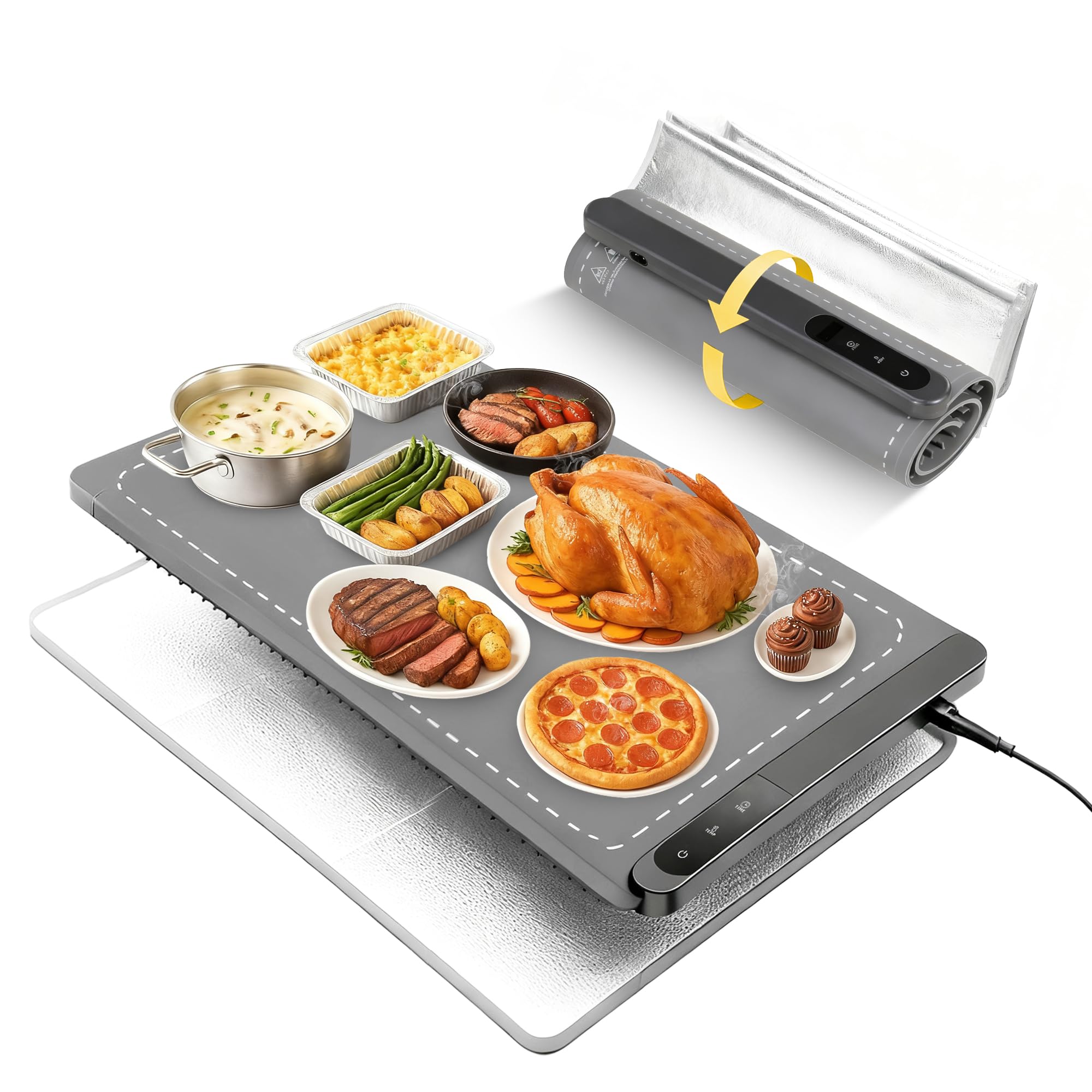 Graphene Large Food Warming Mat 500W 24