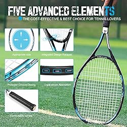 OPPUM 27-inch Adult Professional Tennis Racket with
